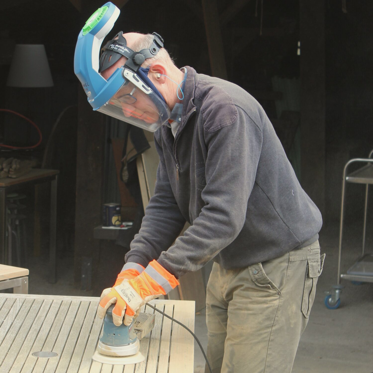 Arbin Kite Standaard volgelaatsmasker adembescherming tegen houtstof bij schuren 